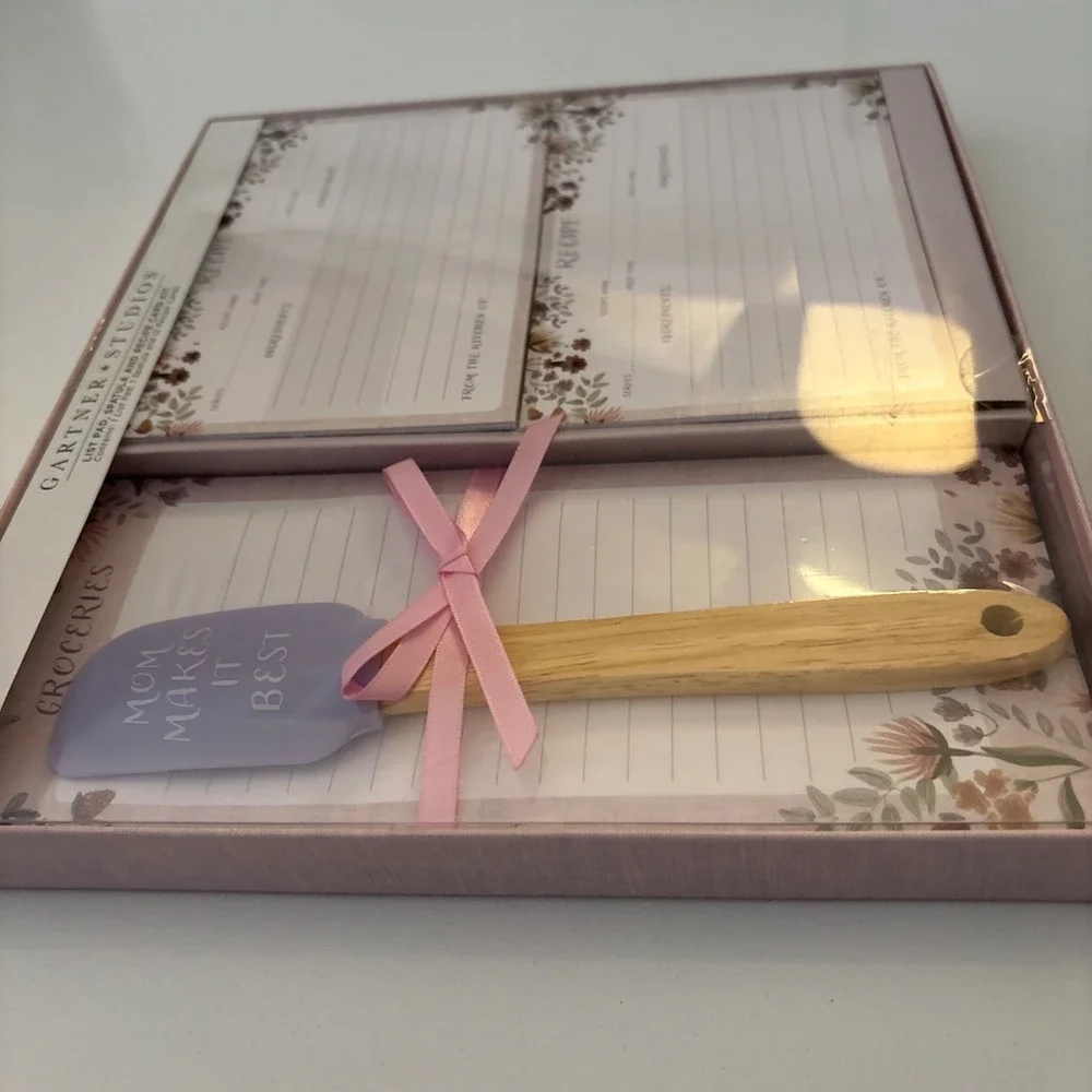 Gartner Studios List Pad Spatula Recipe Card Kit Mom Makes It Best New Mothers‎